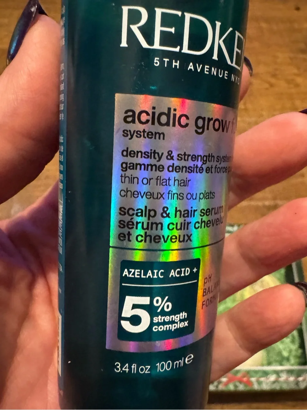 REDKEN Acidic Grow Full System Scalp & Hair Serum 3.4 oz